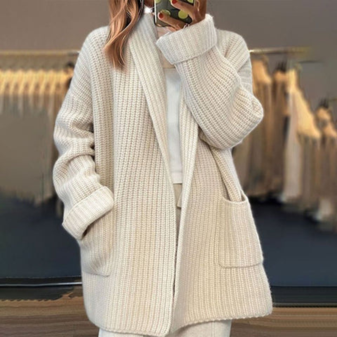 Yvonne Cardigan Oversized Open Front - view 3