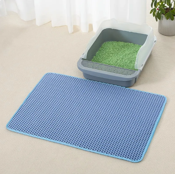 Double-Layer Cat Litter Mat