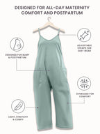 Matilda Oversized Maternity and Postpartum Jumpsuit - view 58