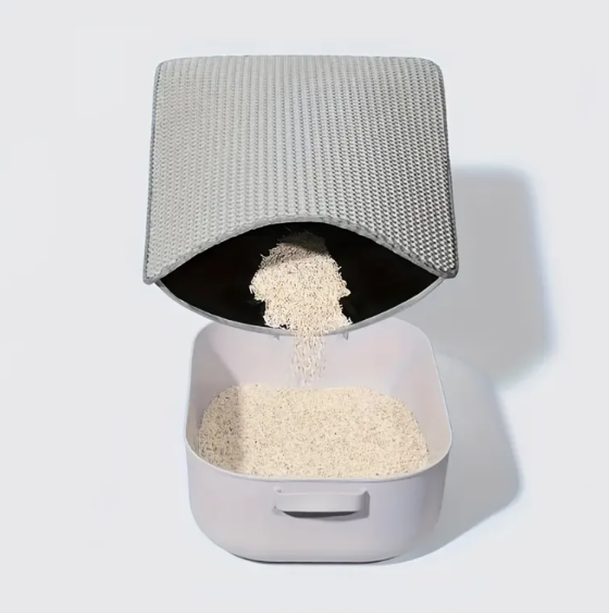 Double-Layer Cat Litter Mat