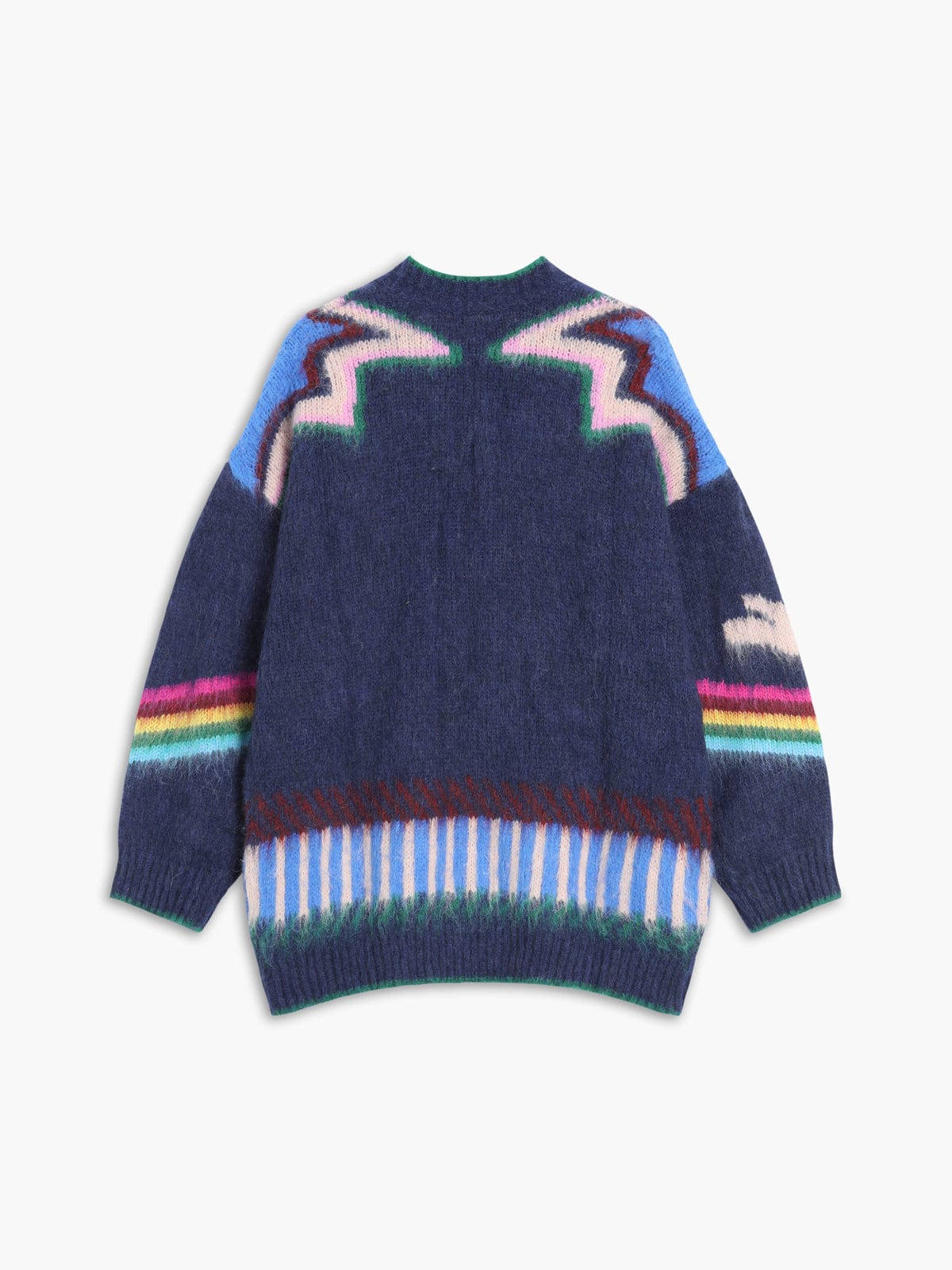 Helene Boho Geometric Knit Cardigan - view 10