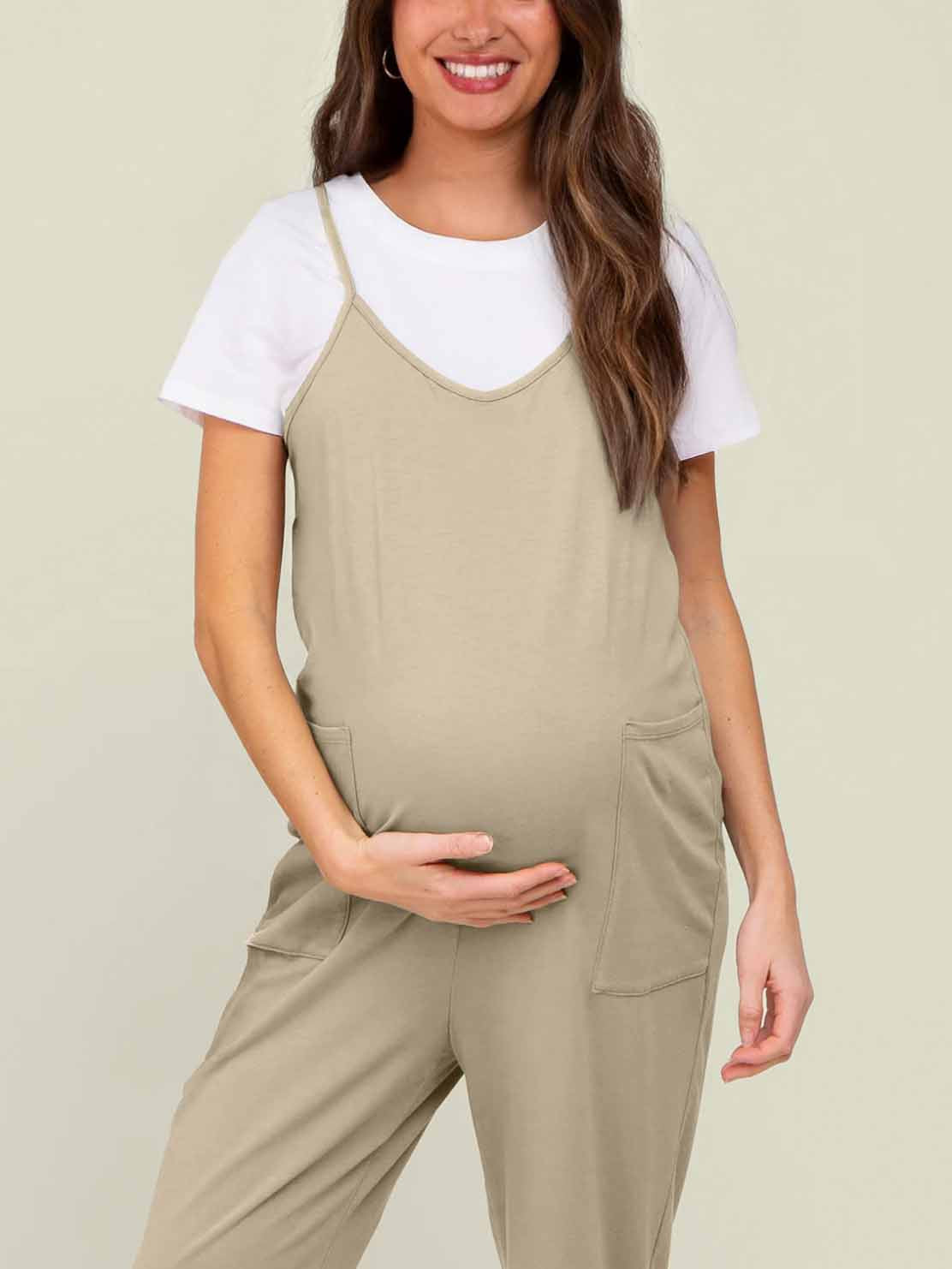 Matilda Oversized Maternity and Postpartum Jumpsuit - view 33