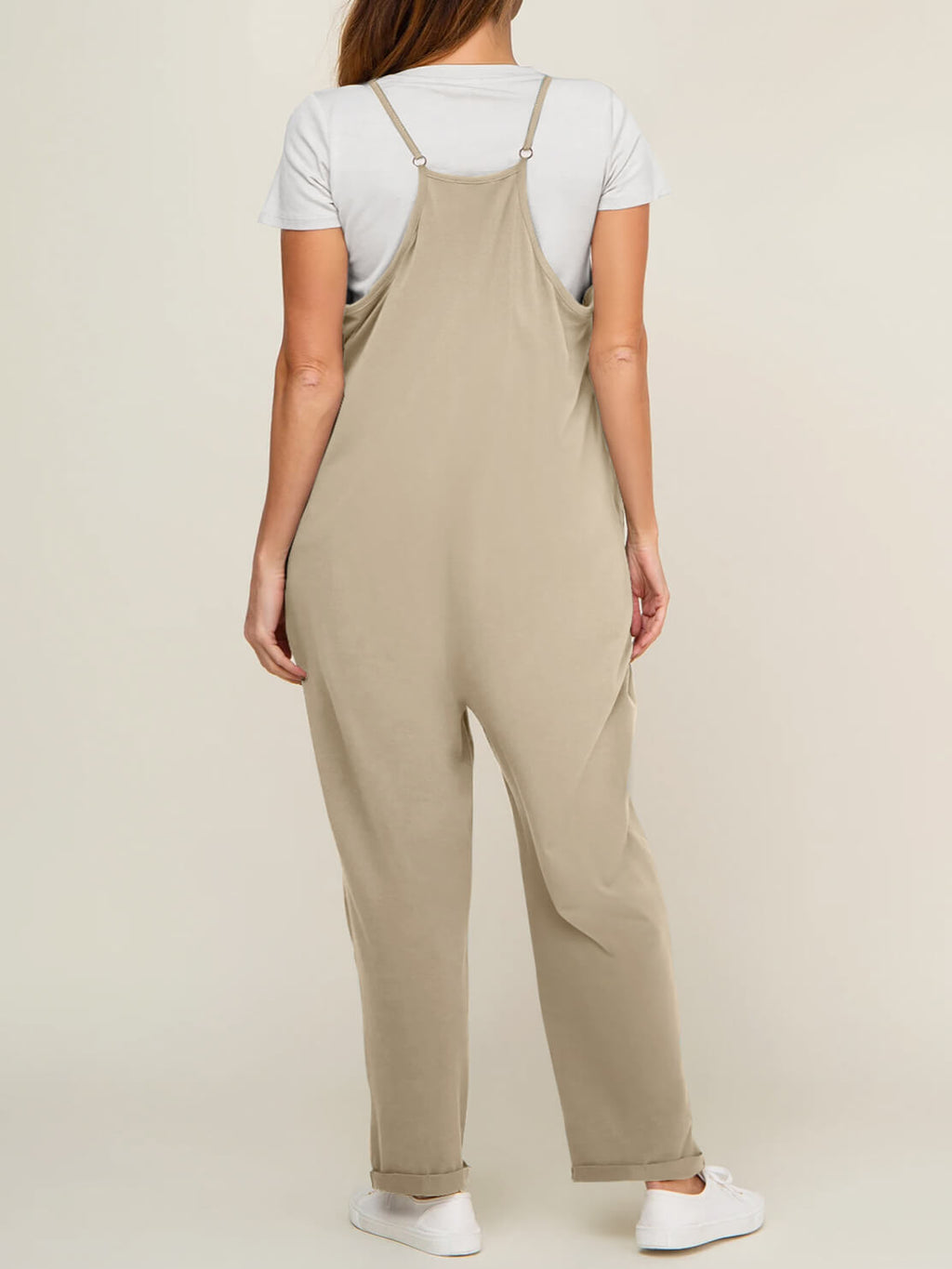 Matilda Oversized Maternity and Postpartum Jumpsuit - view 30
