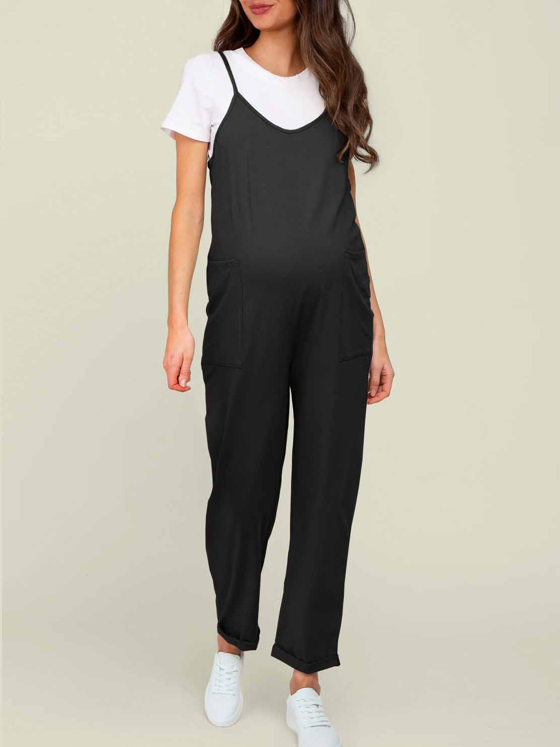 Matilda Oversized Maternity and Postpartum Jumpsuit - view 8
