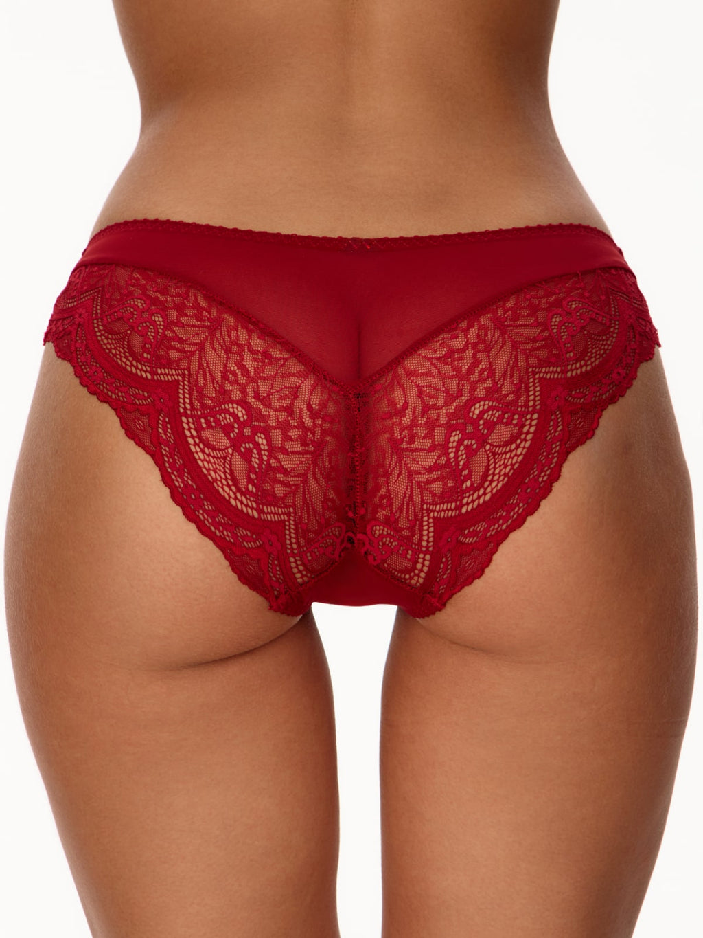 Charm Red Lace Briefs - view 3