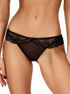 Charm Black Lace Briefs - view 1
