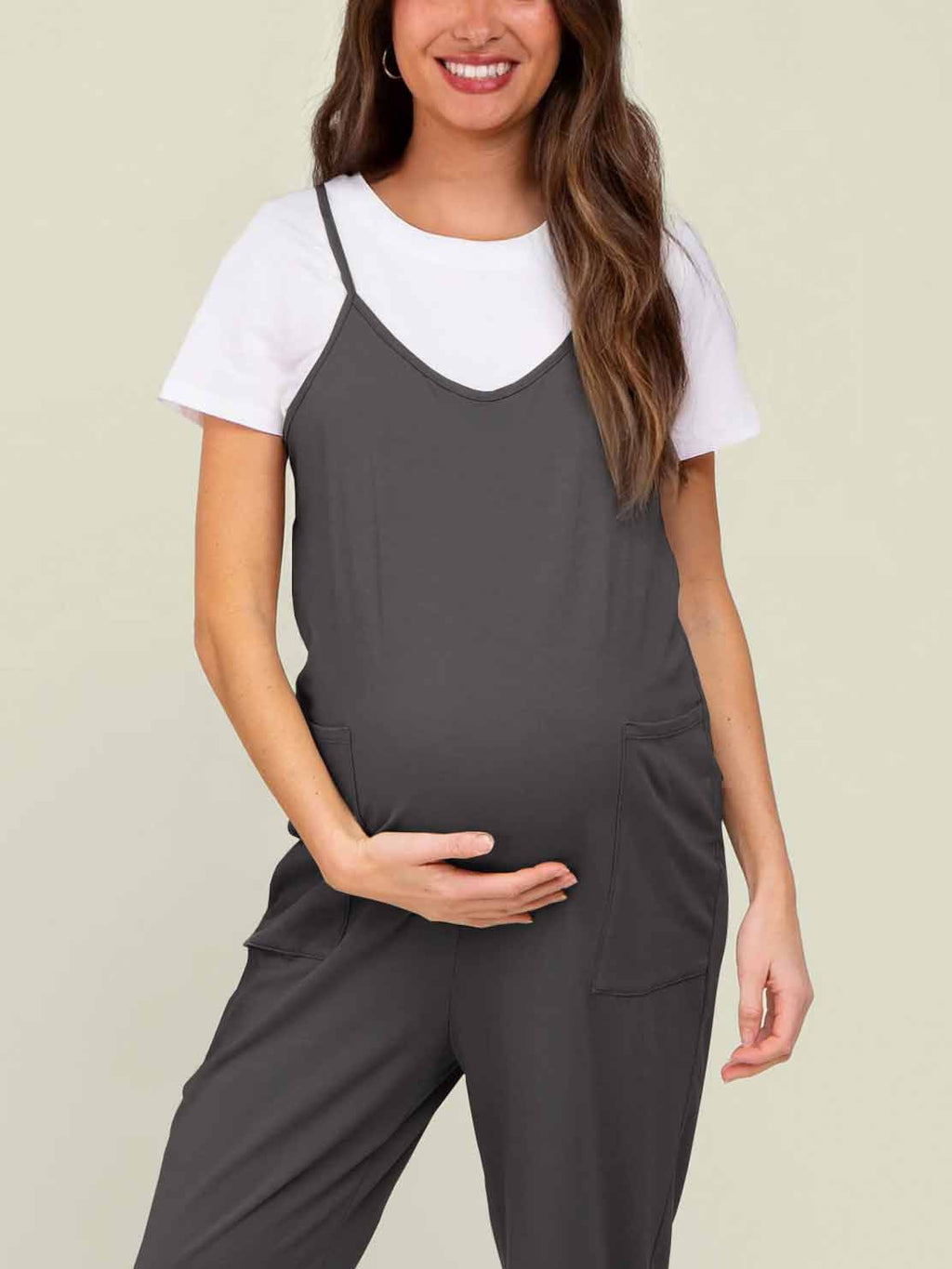 Matilda Oversized Maternity and Postpartum Jumpsuit - view 15