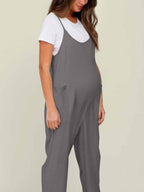 Matilda Oversized Maternity and Postpartum Jumpsuit - view 18