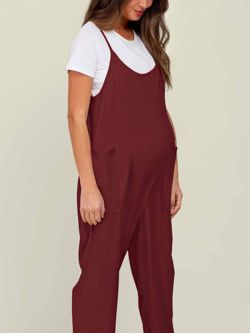 Matilda Oversized Maternity and Postpartum Jumpsuit - view 81