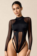 Enigma Mesh Bodysuit Lingerie - view 1