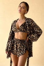 Felina Satin 3-Piece Pajama Set - view 1