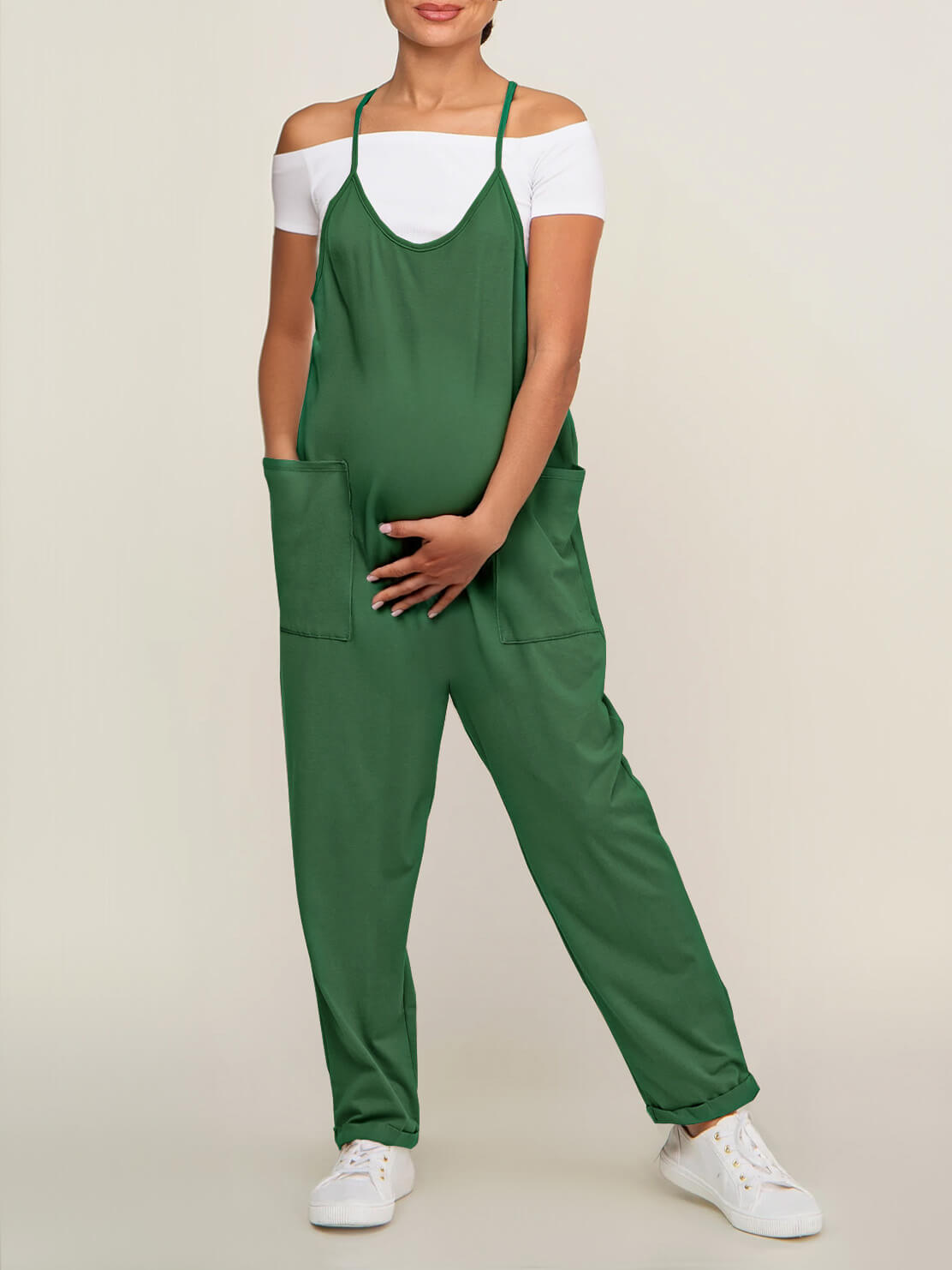 Matilda Oversized Maternity and Postpartum Jumpsuit - view 64