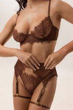 Julie Lace 4-Piece Lingerie Set - view 2