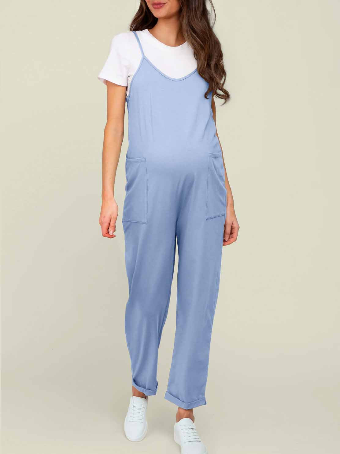 Matilda Oversized Maternity and Postpartum Jumpsuit - view 44
