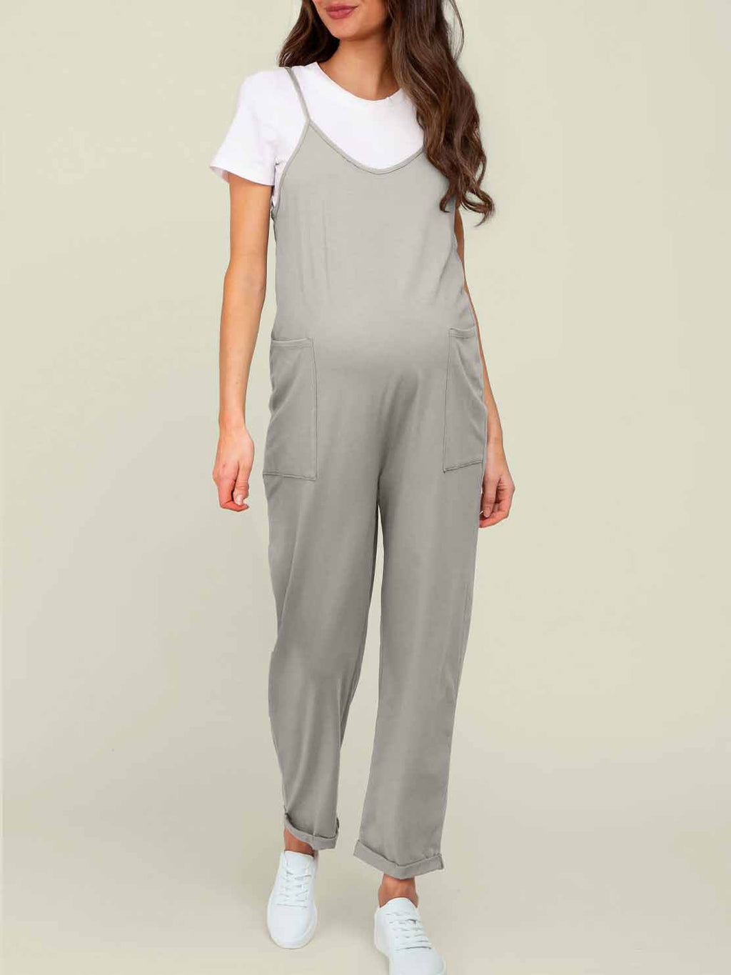Matilda Oversized Maternity and Postpartum Jumpsuit - view 26
