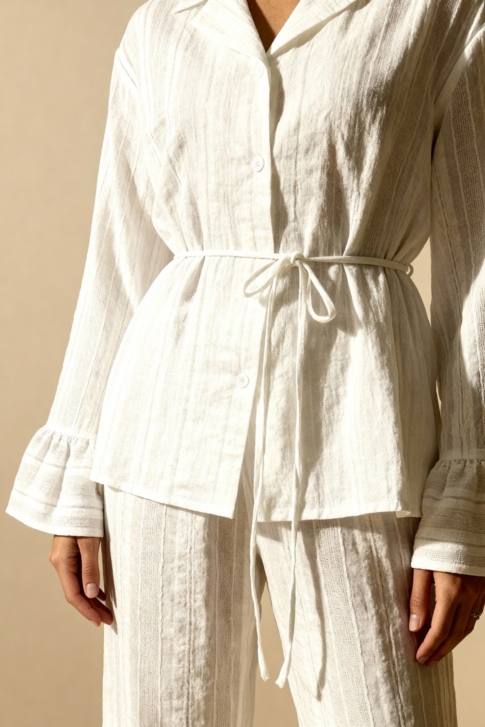 Marguerite Cotton Pajama Set - view 2