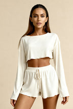 Neraya White Pajama Set - view 1