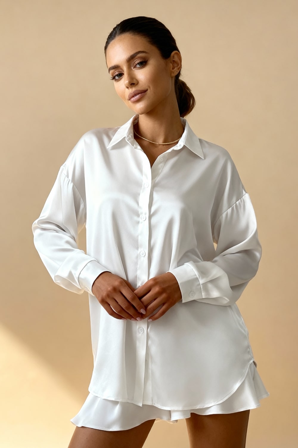 Passion Satin Pajama Set - view 1