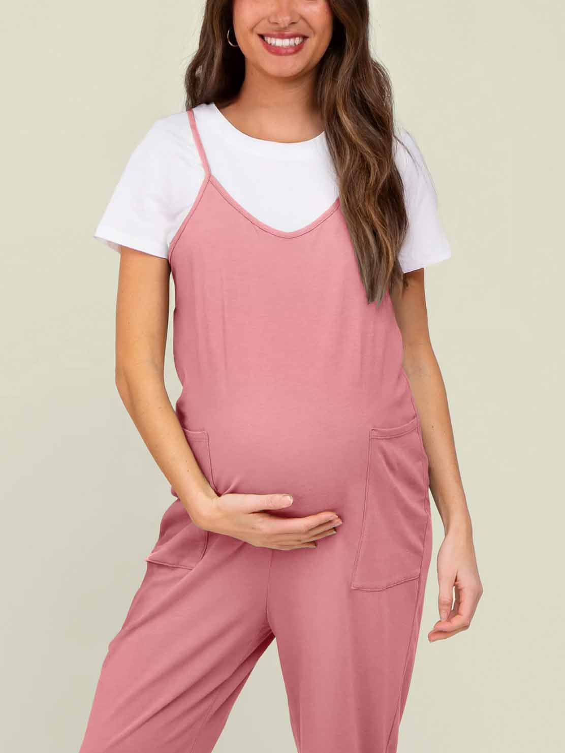 Matilda Oversized Maternity and Postpartum Jumpsuit - view 96