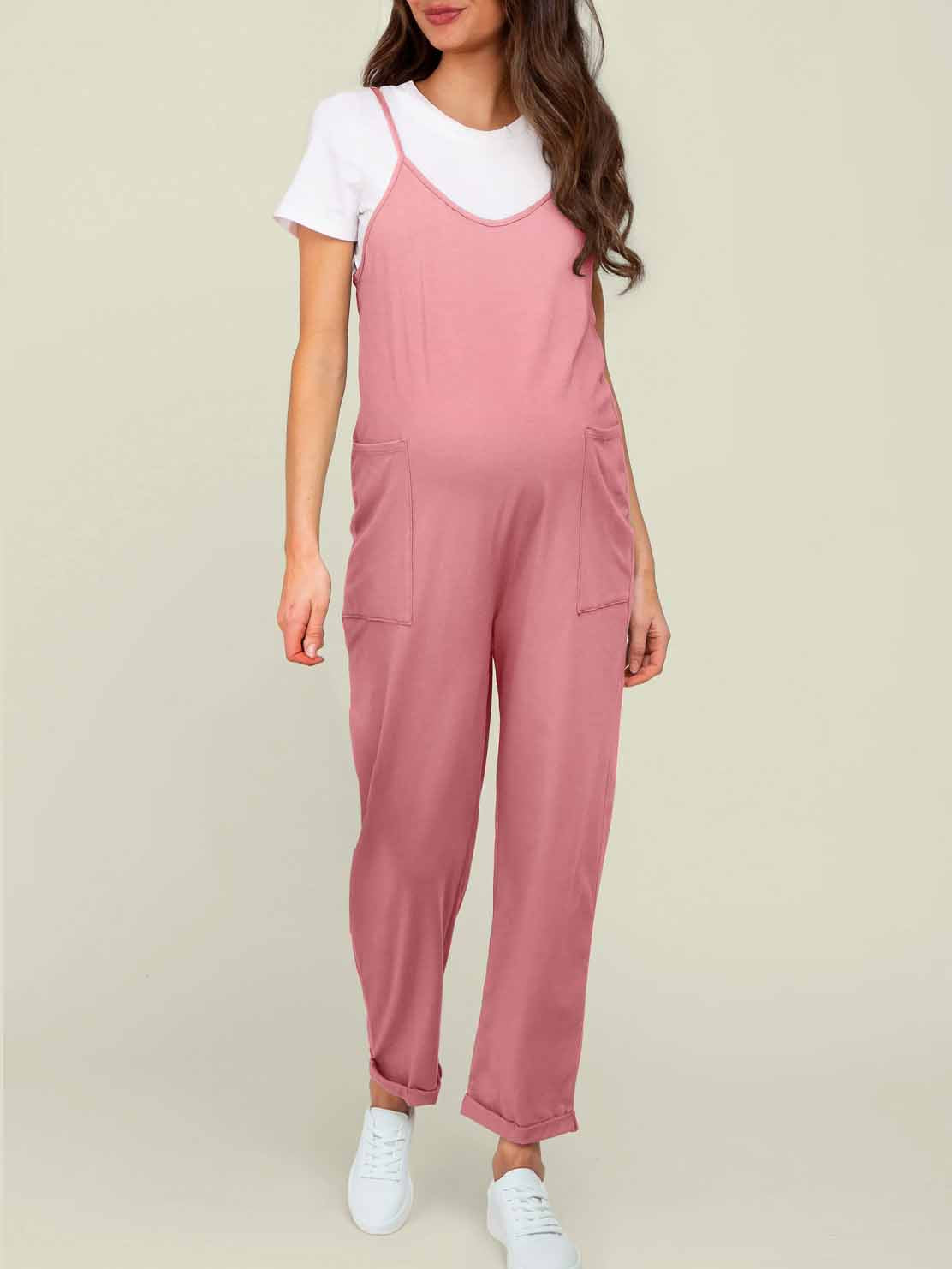 Matilda Oversized Maternity and Postpartum Jumpsuit - view 98