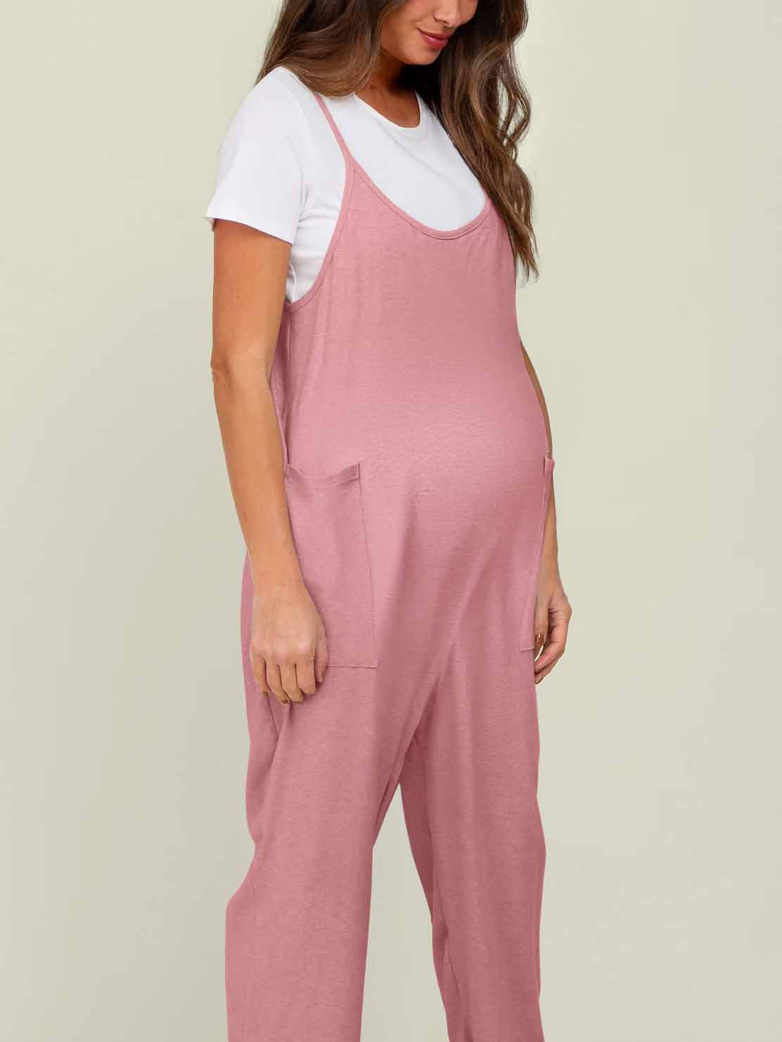 Matilda Oversized Maternity and Postpartum Jumpsuit - view 99