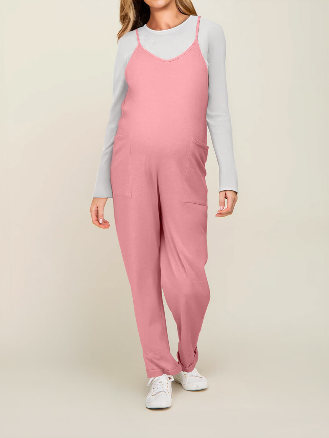 Matilda Oversized Maternity and Postpartum Jumpsuit - view 91