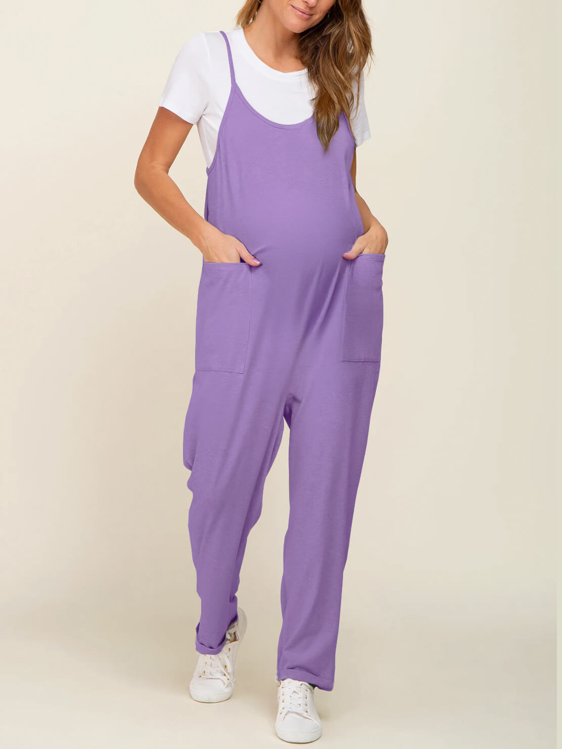 Matilda Oversized Maternity and Postpartum Jumpsuit - view 100