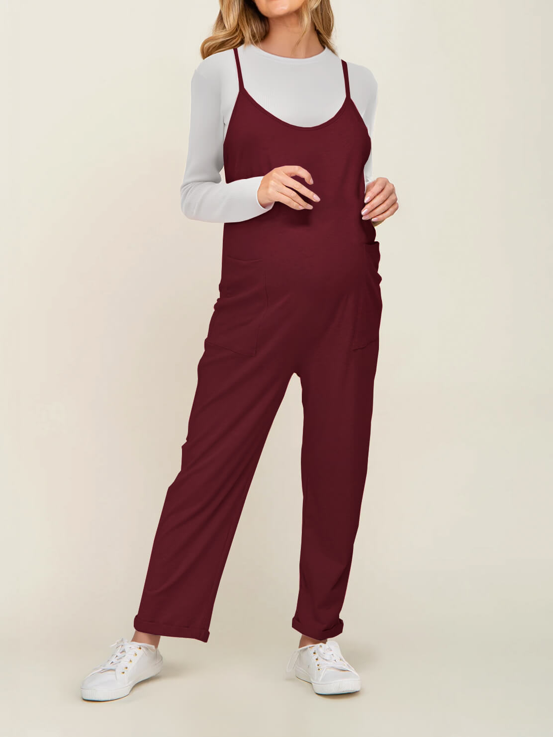 Matilda Oversized Maternity and Postpartum Jumpsuit - view 73