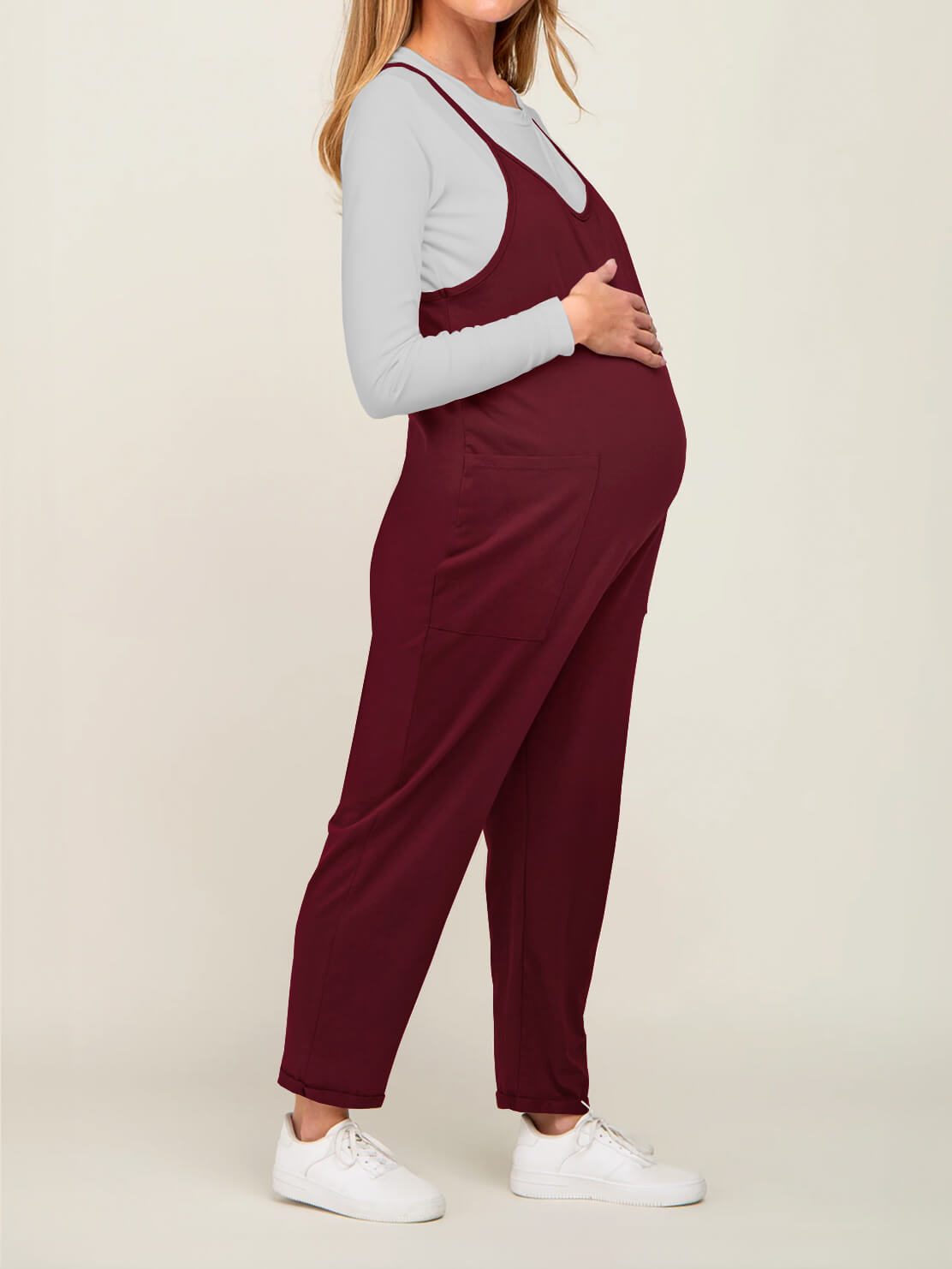 Matilda Oversized Maternity and Postpartum Jumpsuit - view 74