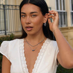 Yasmin Rings Of Happiness Silver Necklace - view 4