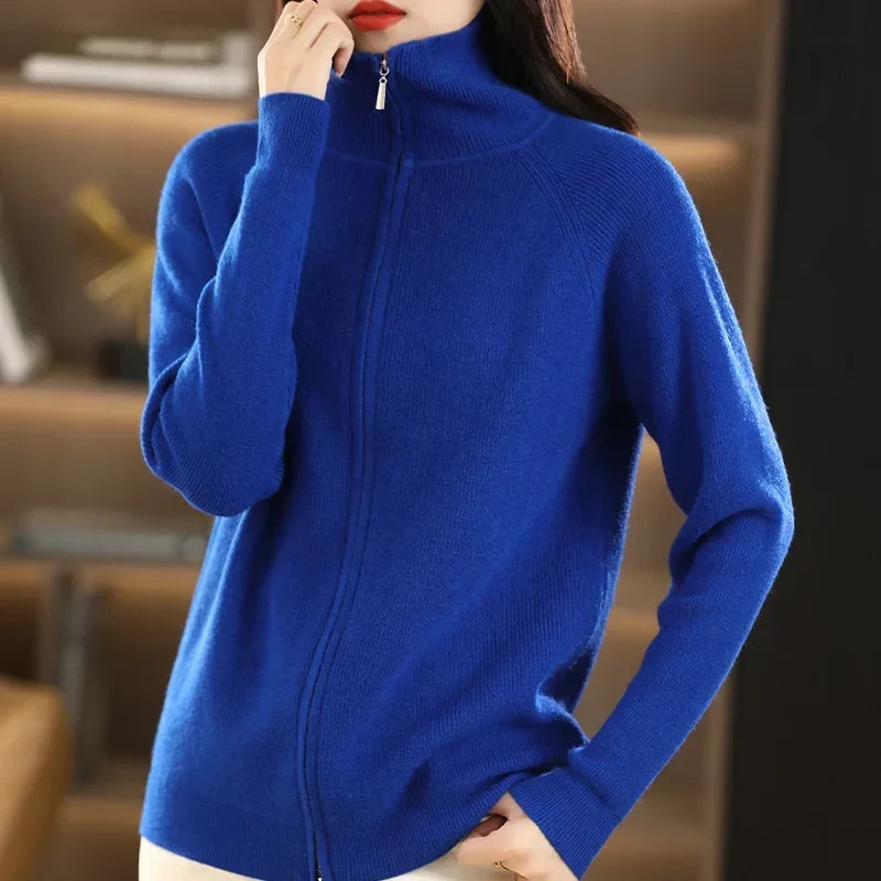 Annika Cardigan with Dual Zip Closure - view 3