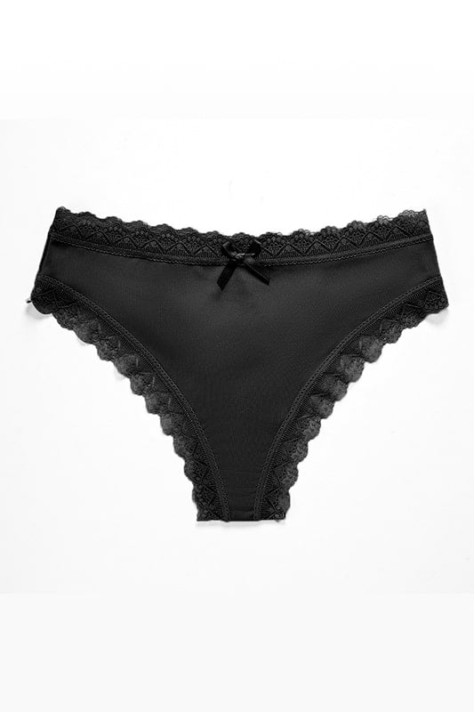 Liora Black Lace Briefs - view 1