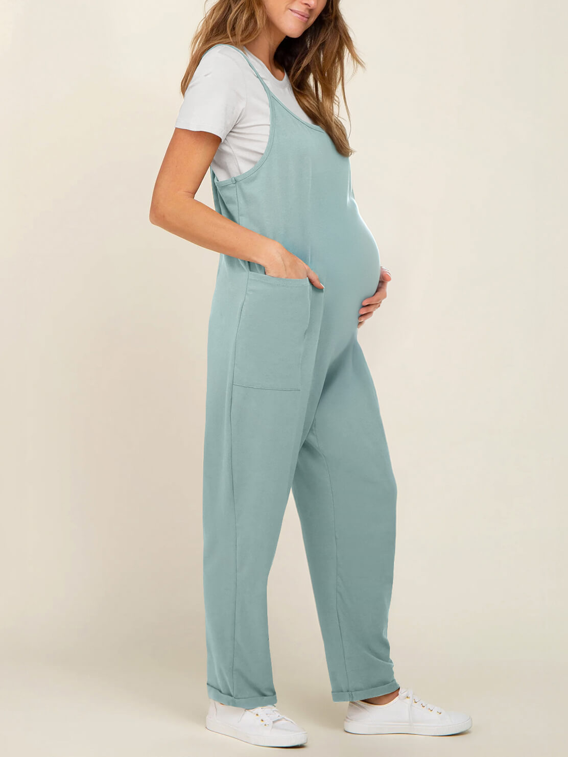 Matilda Oversized Maternity and Postpartum Jumpsuit - view 56