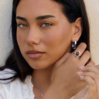 Lola Silver Amber Ring - view 4