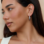 Cleofe Vintage Silver Earrings - view 3