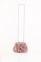 Seraphina Blush Pink Rosette Bag - view 3
