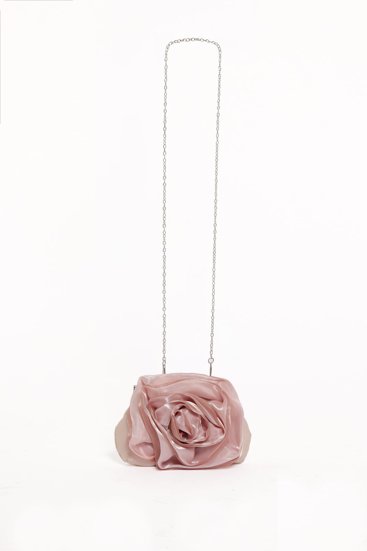 Seraphina Blush Pink Rosette Bag - view 3