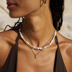 Alea Pearl Bead Necklace - view 1