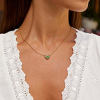Rhea Amore Crystal Heart Necklace - view 2