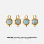 Tilda Aquamarine Gold Necklace - view 7