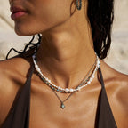 Tilda Aquamarine Silver Necklace - view 4