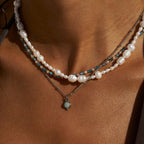 Tilda Aquamarine Silver Necklace - view 2