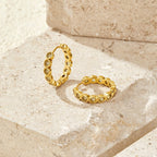 Arizona Beaded Hoop Earrings - view 1