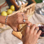 Nora Blooming Silver Flower Ring - view 3