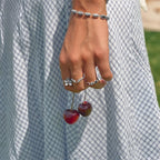 Nora Blooming Silver Flower Ring - view 2