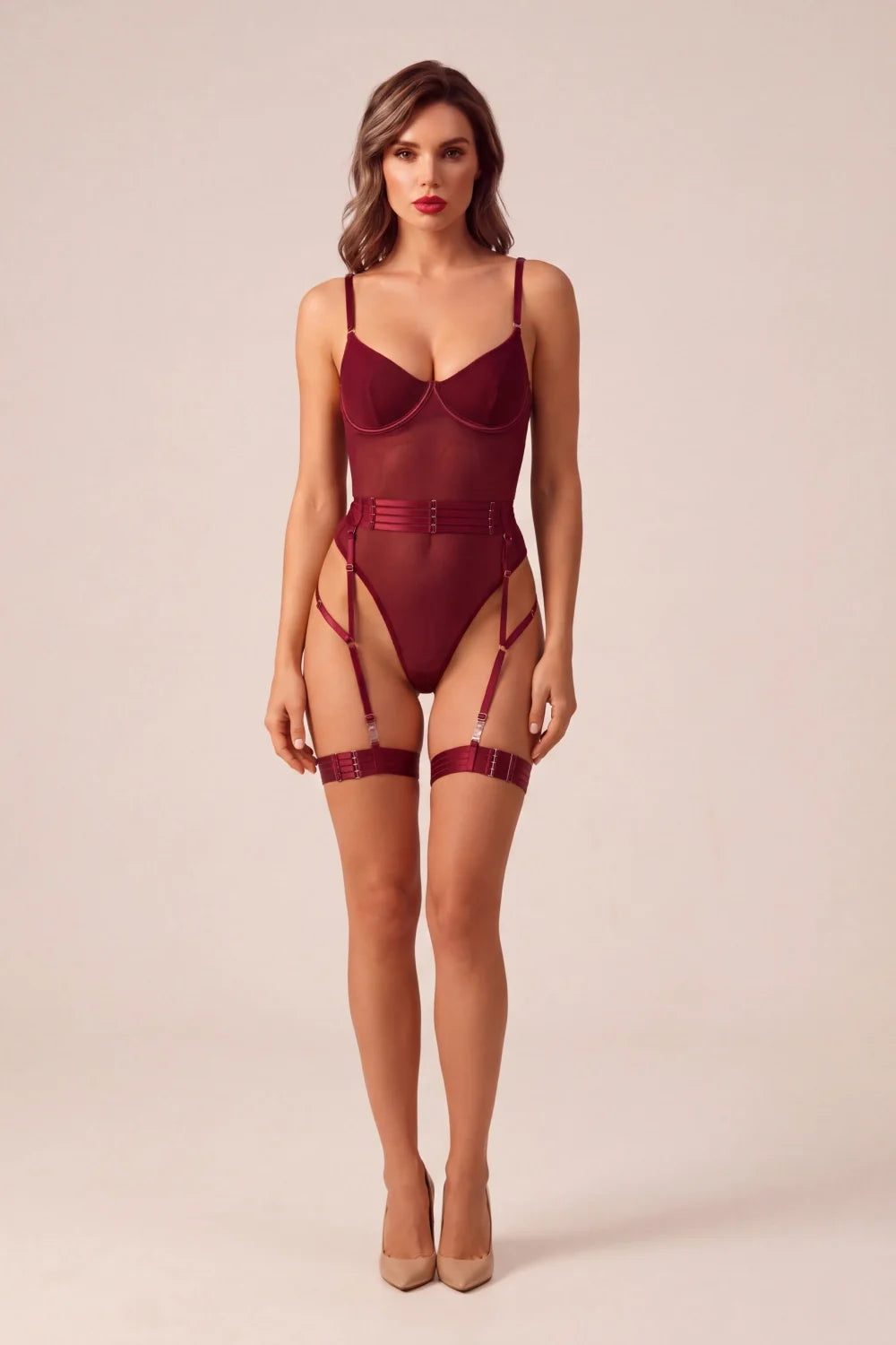 Amélie Cotton Bodysuit Lingerie - view 5