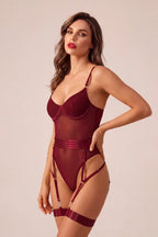 Amélie Cotton Bodysuit Lingerie - view 8