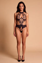 Ciara Floral Lace Bodysuit - view 5