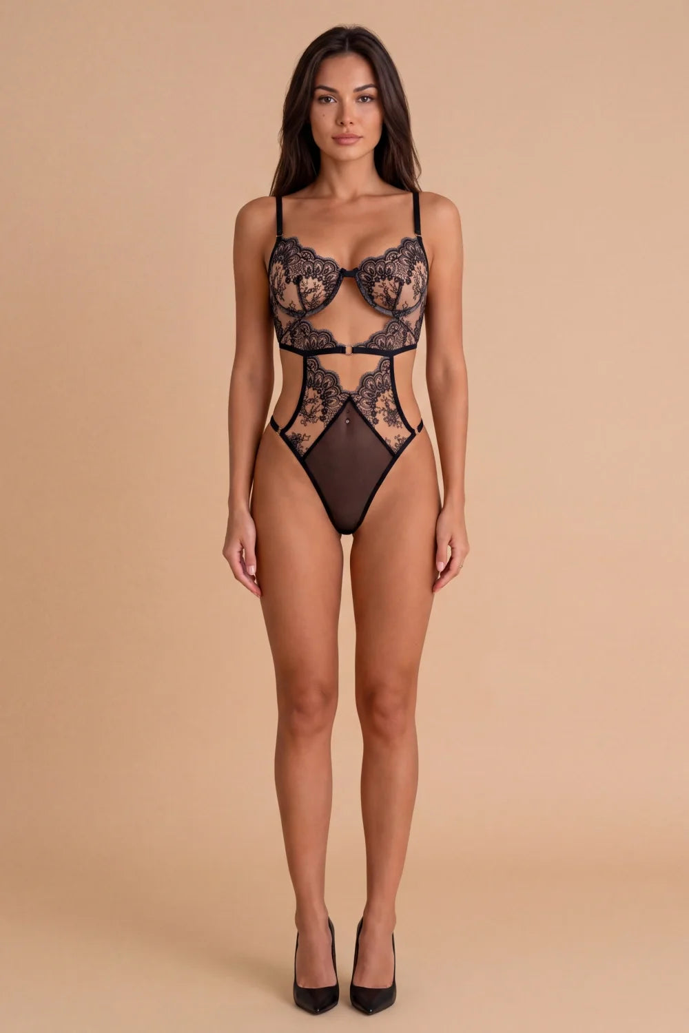 Elodie Lace Bodysuit Lingerie - view 5