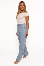 Abrand Carrie Jeans in Kendall Wash - view 3